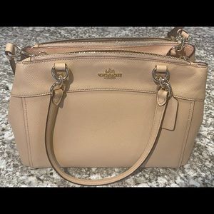 Tan Coach Purse